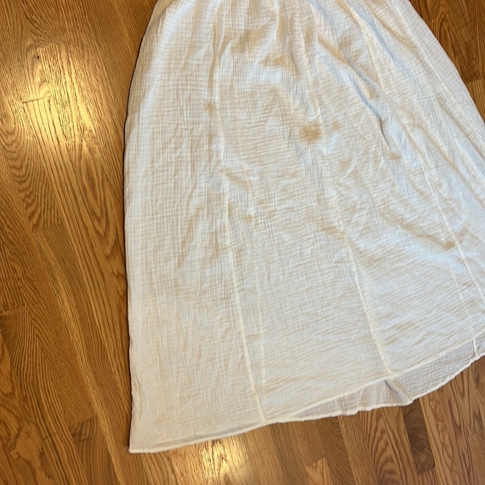 NWT Anthropologie Gauzy Cutout Cover-Up Maxi Dress Size XL - Picture 15 of 17